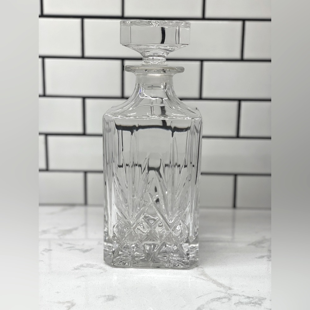Vintage Cut Glass Decanter